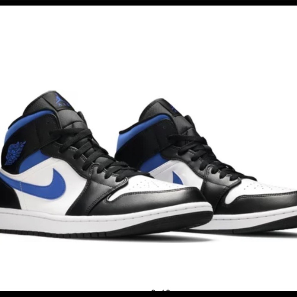 Jordan One Mids. Lightly worn. Great condition.